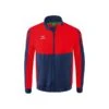 Erima Präsentationsjacke Six Wings (100% Polyester, Stehkragen, Ohne Innenfutter) Navyblau/rot Jungen