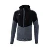 Erima Kapuzenpullover Hoodie Squad (Cotton Touch) Schwarz/grau Kinder