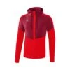 Erima Kapuzenpullover Hoodie Squad (Cotton Touch) Bordeaux/rot Herren