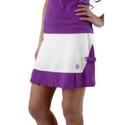 KSwiss Tennisrock BigShot II Weiss/dewberry Damen