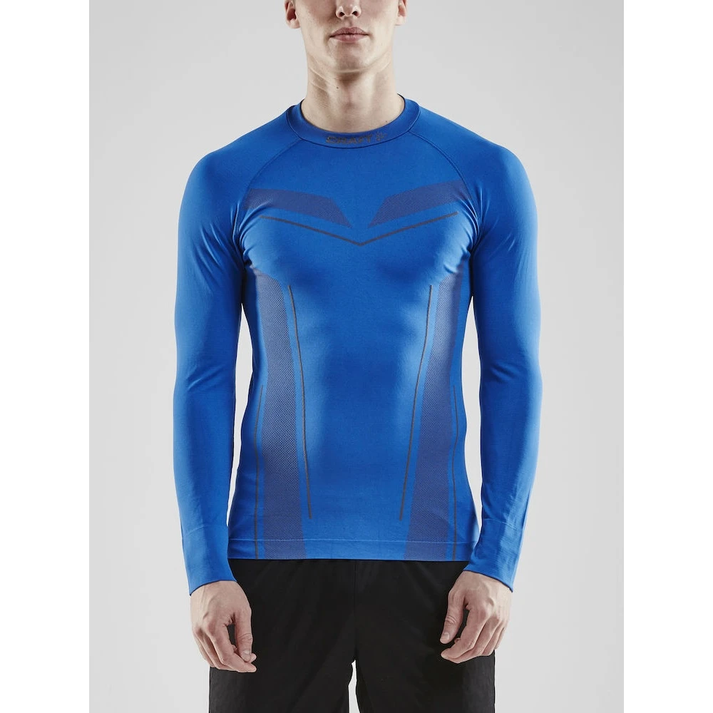 Craft Langarmshirt Pro Control Seamless (nahtlos) Unterwäsche Royalblau Herren 1 Craft Langarmshirt Pro Control Seamless (nahtlos) Unterwäsche Royalblau Herren