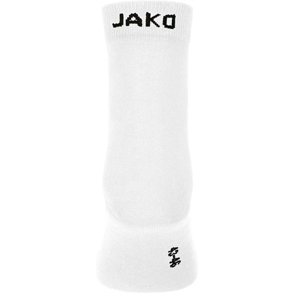JAKO Sportsocken Füsslinge Lang Weiss - 3 Paar 2 JAKO Sportsocken Füsslinge Lang Weiss - 3 Paar – Bild 2