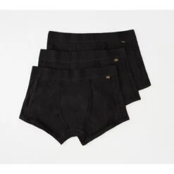 Alpha Industries Boxershorts Al Tape Schwarz Herren - 3er Pack