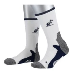 Australian Tennissocke Weiss/navy - 1 Paar