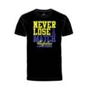 Australian Tshirt Never Lose 2017 Schwarz Herren