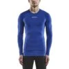 Craft Kompressions-Langarmshirt (enganliegend) Pro Control Unterwäsche Kobaltblau Herren