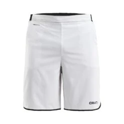 Craft Sporthose Pro Control Impact Mit Innenslip Kurz Weiss Herren