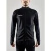 Craft Trainingsjacke Evolve Full Zip - Strapazierfähige Mid-Layer-Jacke Aus Stretchmaterial - Schwarz Herren
