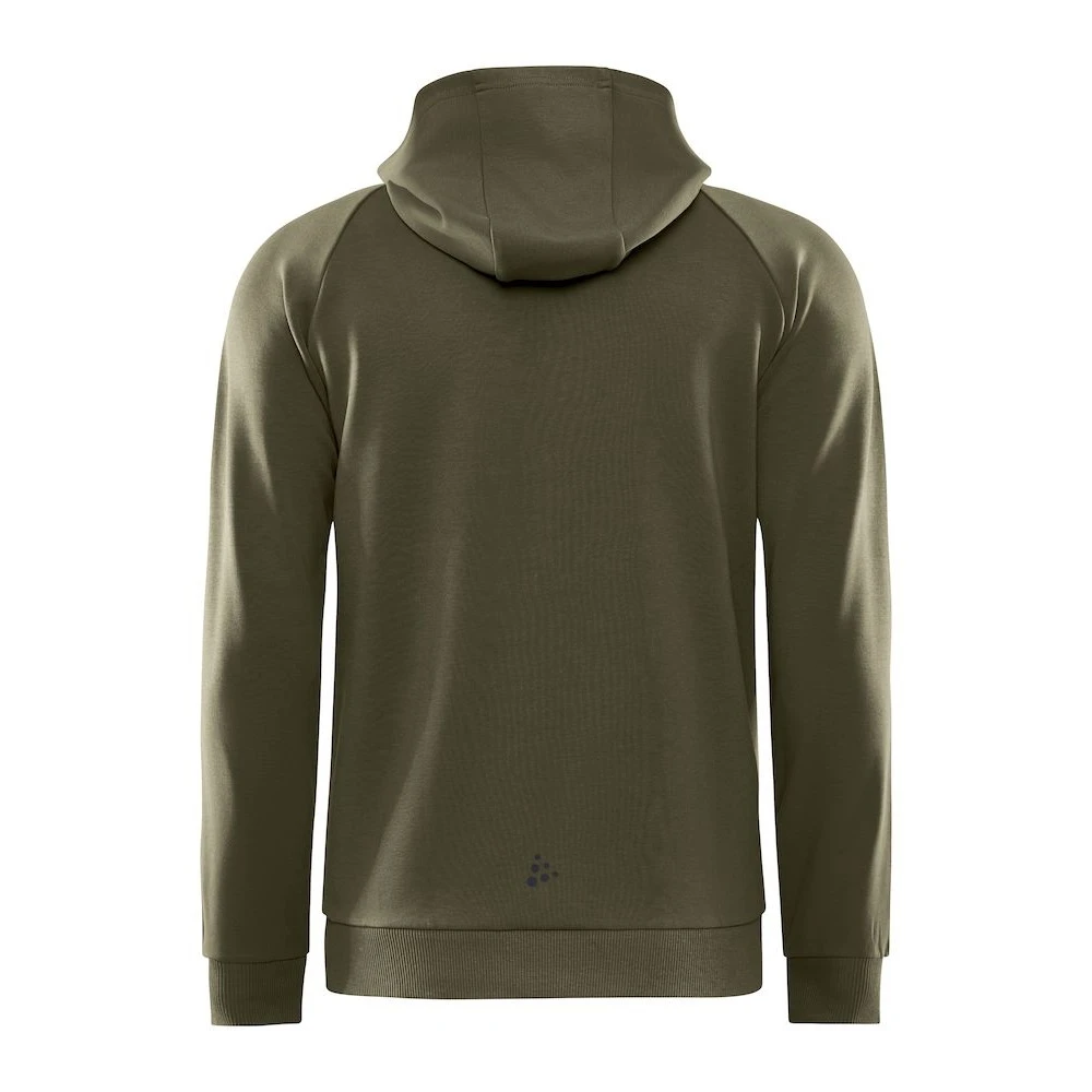 Craft Kapuzenpullover Hoodie Core Soul Sweatshirt (komfortable Passform) Khakigrün Herren 2 Craft Kapuzenpullover Hoodie Core Soul Sweatshirt (komfortable Passform) Khakigrün Herren – Bild 2