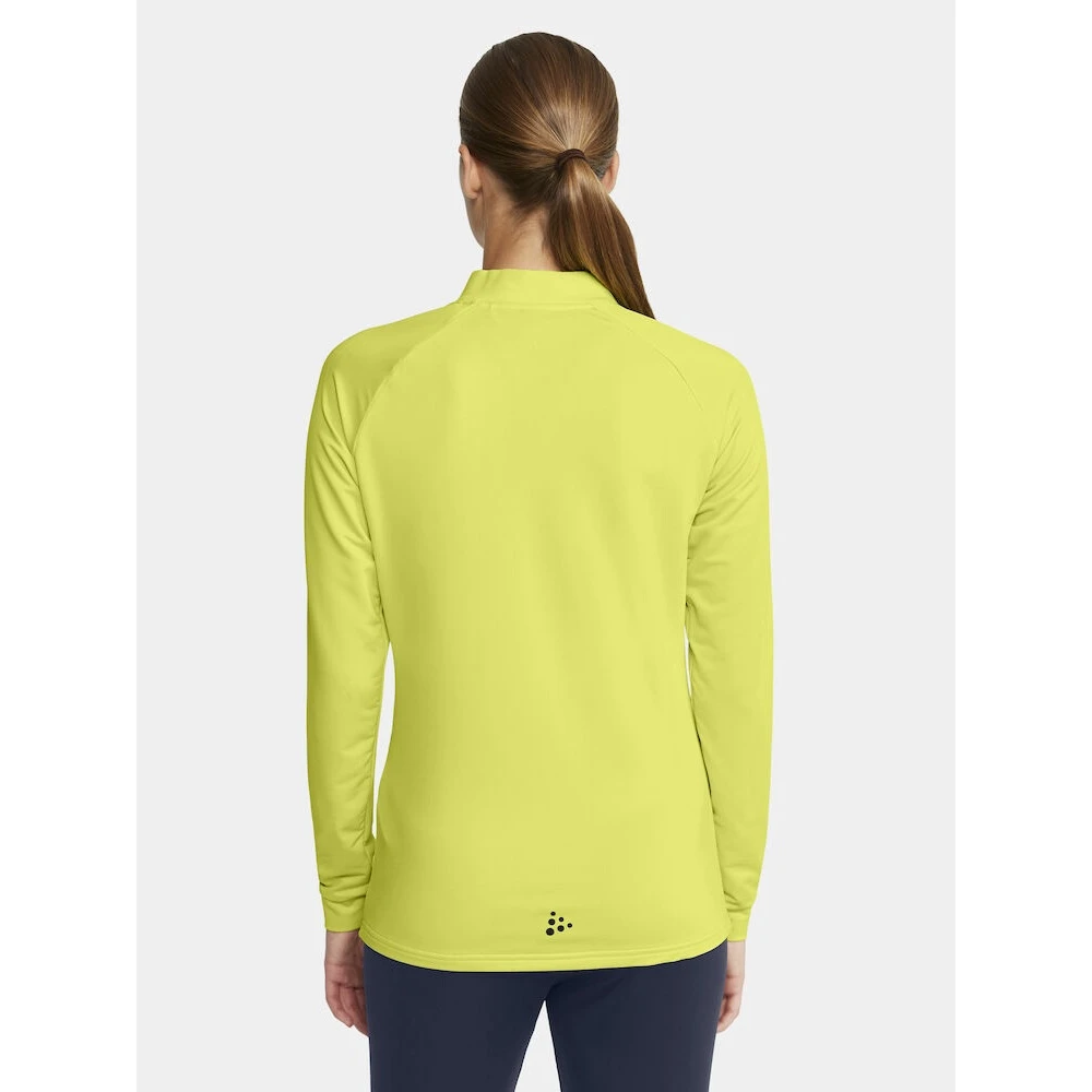 Craft Sport-Langarmshirt Extend Halfzip (hohe Bewegungsfreiheit, Bequeme Passform) Gelb Damen 4 Craft Sport-Langarmshirt Extend Halfzip (hohe Bewegungsfreiheit, Bequeme Passform) Gelb Damen – Bild 4