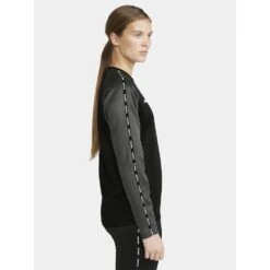 Craft Sport-Langarmshirt Squad 2.0 Crew Neck (rec. Polyester, Optimale Bewegungsfreiheit) Schwarz Damen -Tennis Meister Craft Langarmshirt Squad 2.0 CrewNeck 1912735 999985 3 1000x1000 1