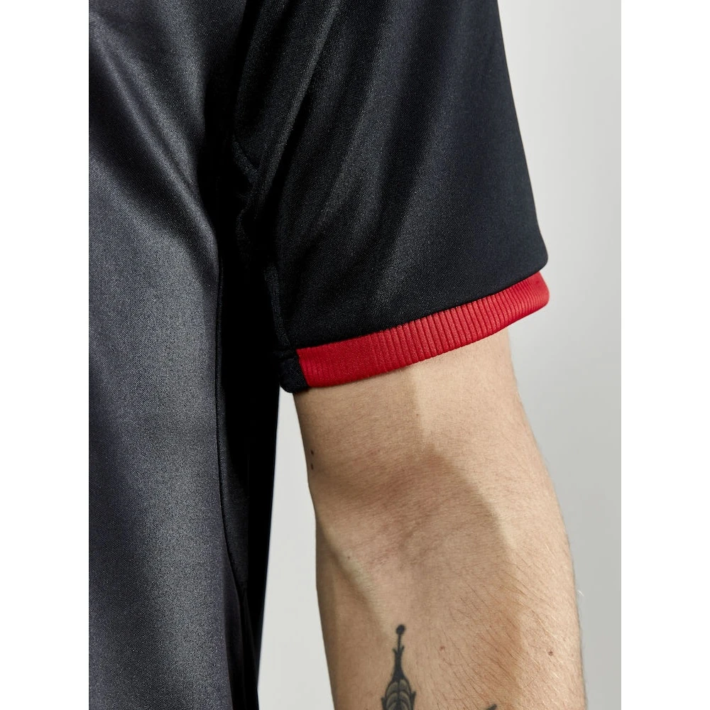 Craft Sport-Tshirt (Trikot) Progress 2.0 Graphic Jersey - Leicht, Funktionell Und Stretchmaterial - Schwarz/rot Herren 2 Craft Sport-Tshirt (Trikot) Progress 2.0 Graphic Jersey - Leicht, Funktionell Und Stretchmaterial - Schwarz/rot Herren – Bild 2