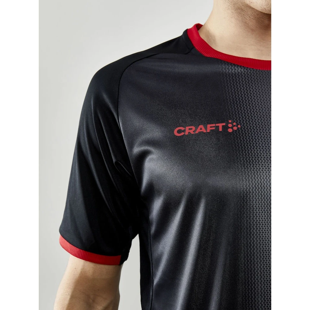 Craft Sport-Tshirt (Trikot) Progress 2.0 Graphic Jersey - Leicht, Funktionell Und Stretchmaterial - Schwarz/rot Herren 3 Craft Sport-Tshirt (Trikot) Progress 2.0 Graphic Jersey - Leicht, Funktionell Und Stretchmaterial - Schwarz/rot Herren – Bild 3