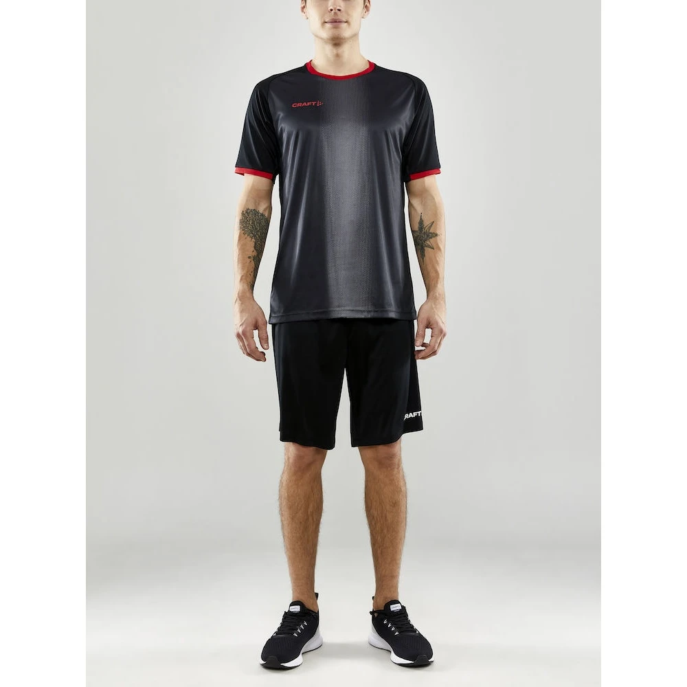 Craft Sport-Tshirt (Trikot) Progress 2.0 Graphic Jersey - Leicht, Funktionell Und Stretchmaterial - Schwarz/rot Herren 8 Craft Sport-Tshirt (Trikot) Progress 2.0 Graphic Jersey - Leicht, Funktionell Und Stretchmaterial - Schwarz/rot Herren – Bild 8