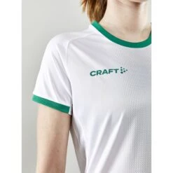 Craft Sport-Shirt (Trikot) Progress 2.0 Graphic Jersey - Leicht, Funktionell Und Stretchmaterial - Weiss/grün Damen -Tennis Meister Craft Progress 2 0 Shirt 1910179 900651 4 1000x1000 1