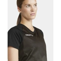 Craft Sport-Shirt (Trikot) Premier Fade Jersey (rec. Polyester, V-Ausschnitt) Schwarz Damen -Tennis Meister Craft Shirt Premier Fade Jersey Damen 1912760 999000 4 1000x1000 1