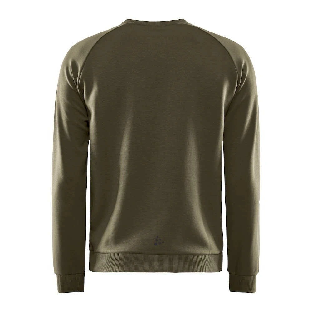 Craft Sweatshirt Core Soul Crew (komfortable Passform) Khakigrün Herren 2 Craft Sweatshirt Core Soul Crew (komfortable Passform) Khakigrün Herren – Bild 2