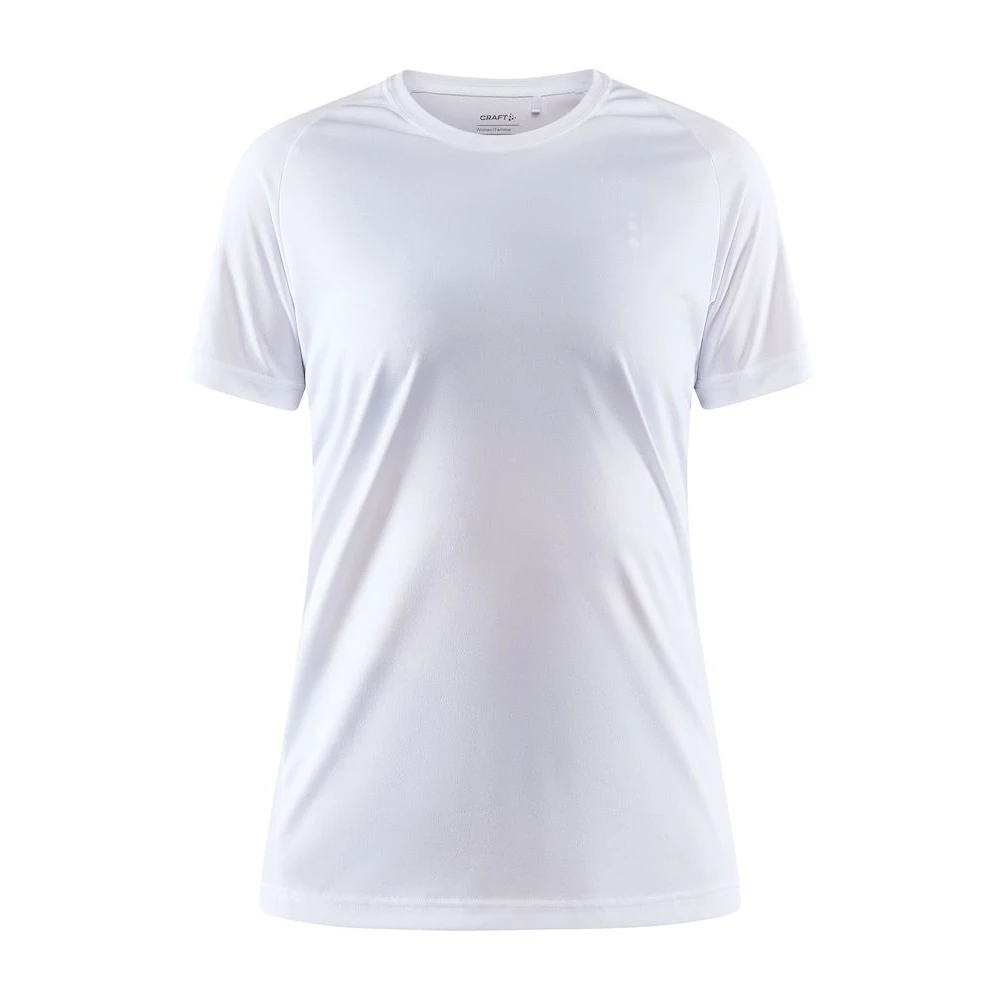 Craft Sport-Shirt Core Unify (funktionelles Recyclingpolyester) Weiss Damen