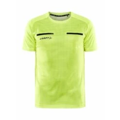 Craft Sport-Tshirt Evolve Referee (rec. Polyester, Mesh-Einsätze) Neongelb Herren -Tennis Meister Craft Tshirt Evolve Referee Herren 1910953 851000 5 1000x1000 1