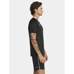 Craft Sport-Tshirt (Trikot) Premier Solid Jersey (rec. Polyester, Hohe Elastizität) Schwarz Herren -Tennis Meister Craft Tshirt Premier Solid Herren 1912757 999000 2 1000x1000 1