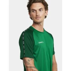 Craft Sport-Tshirt Squad 2.0 Contrast Jersey (hohe Elastizität, Bequeme Passform) Grün Herren 11 Craft Sport-Tshirt Squad 2.0 Contrast Jersey (hohe Elastizität, Bequeme Passform) Grün Herren -Tennis Meister Craft Tshirt Squad 2.0 Contrast Herren 1912725 651633 4 1000x1000 1