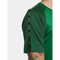 Craft Sport-Tshirt Squad 2.0 Contrast Jersey (hohe Elastizität, Bequeme Passform) Grün Herren 12 Craft Sport-Tshirt Squad 2.0 Contrast Jersey (hohe Elastizität, Bequeme Passform) Grün Herren -Tennis Meister Craft Tshirt Squad 2.0 Contrast Herren 1912725 651633 5 1000x1000 1