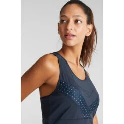 Esprit Top Mit Mesh E-Dry Navy Damen -Tennis Meister ESPRIT 030EI1K308 401 TOP 3 1200x1200 1