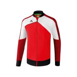 Erima Trainingsjacke Premium One 2.0 (Präsentation) Rot/weiss/schwarz Herren