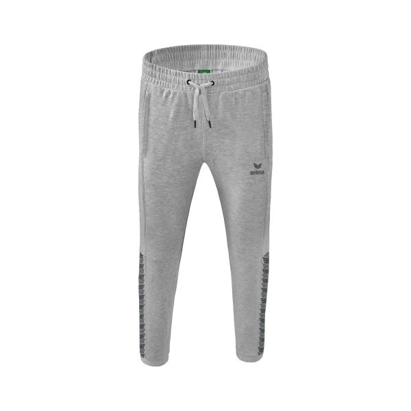 Erima Jogginghose Essential Team Sweathose (weicher Baumwollmix, Reißverschlusstaschen) Hellgrau Herren 1 Erima Jogginghose Essential Team Sweathose (weicher Baumwollmix, Reißverschlusstaschen) Hellgrau Herren
