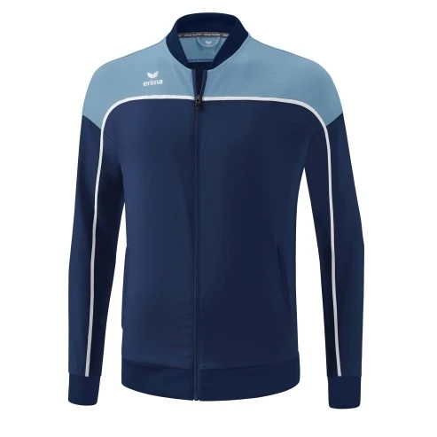 Erima Präsentationsjacke Change (100% Rec. Polyester, Elastisches Funktionsmaterial) Navyblau/weiss Herren 1 Erima Präsentationsjacke Change (100% Rec. Polyester, Elastisches Funktionsmaterial) Navyblau/weiss Herren