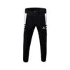 Erima Traingshose Six Wings Worker Lang (100% Polyester, Sportliche Passform) Schwarz/weiss Jungen