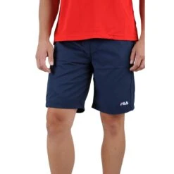 Fila Tennishose Short Sean Kurz Blau Herren