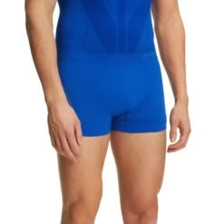 Falke Boxershort Warm (atmungsaktiv, Wärmes Material) Unterwäsche Blau Herren