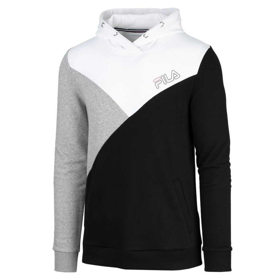 Fila Kapuzenpullover (Sweathoodie) Jacob Schwarz/weiss/grau Herren 1 Fila Kapuzenpullover (Sweathoodie) Jacob Schwarz/weiss/grau Herren
