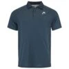 Head Tennis-Polo Performance 2023 (Moisture Transfer Microfiber Technologie) Navyblau Herren
