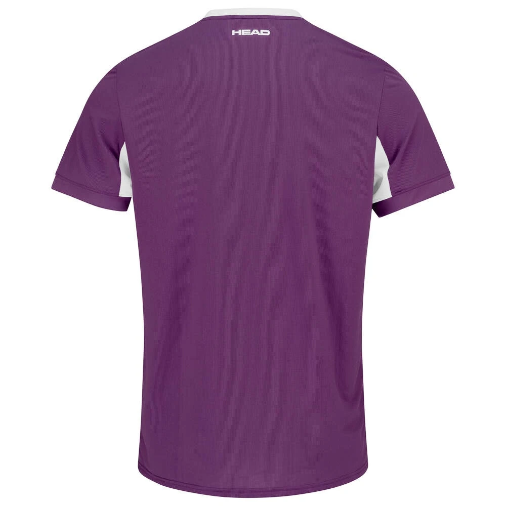 Head Tennis-Tshirt Slice 2023 (schnelltrocknend, Atmungsaktiv) Violett Herren 2 Head Tennis-Tshirt Slice 2023 (schnelltrocknend, Atmungsaktiv) Violett Herren – Bild 2