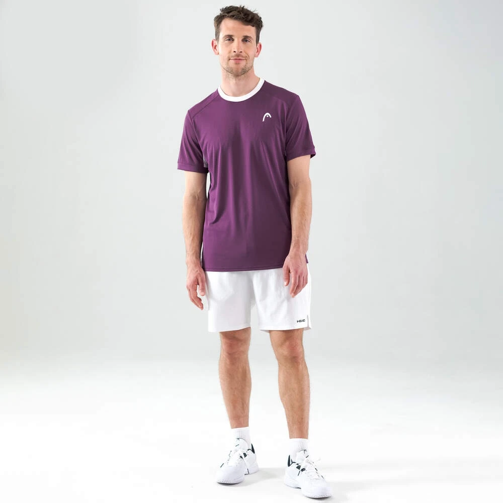 Head Tennis-Tshirt Slice 2023 (schnelltrocknend, Atmungsaktiv) Violett Herren 5 Head Tennis-Tshirt Slice 2023 (schnelltrocknend, Atmungsaktiv) Violett Herren – Bild 5