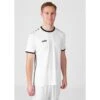 JAKO Sport-Tshirt Trikot Primera Kurzarm (schlichtes Design, Polyester-Interlock) Weiss/schwarz Herren