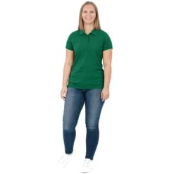 JAKO Freizeit-Polo Doubletex (Polyester/Baumwolle) Grün Damen -Tennis Meister JAKO Polo Doubletex Damen C6330 260 5 1200x1200 1