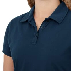 JAKO Freizeit-Polo Doubletex (Polyester/Baumwolle) Marineblau Damen -Tennis Meister JAKO Polo Doubletex Damen C6330 900 3 1200x1200 1