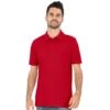 JAKO Sport-Polo Organic Stretch (Bio-Baumwolle) Rot Herren