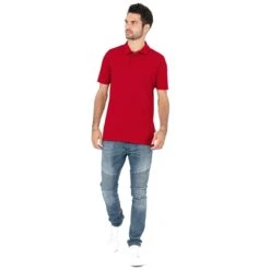 JAKO Sport-Polo Organic Stretch (Bio-Baumwolle) Rot Herren -Tennis Meister JAKO Polo Organic Stretch Herren C6321 100 5 1200x1200 1