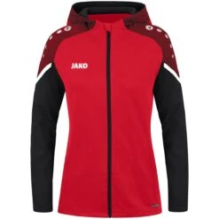 JAKO Präsentationsanzug Performance Mit Kapuze (Jacke Und Hose) Rot/schwarz Damen -Tennis Meister JAKO Praesentationsanzug Performance M9622 101 7 1200x1200 1