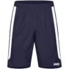 JAKO Sporthose Power (Polyester-Interlock, Elastisch, Schnelltrocknend) Kurz Marineblau Kinder