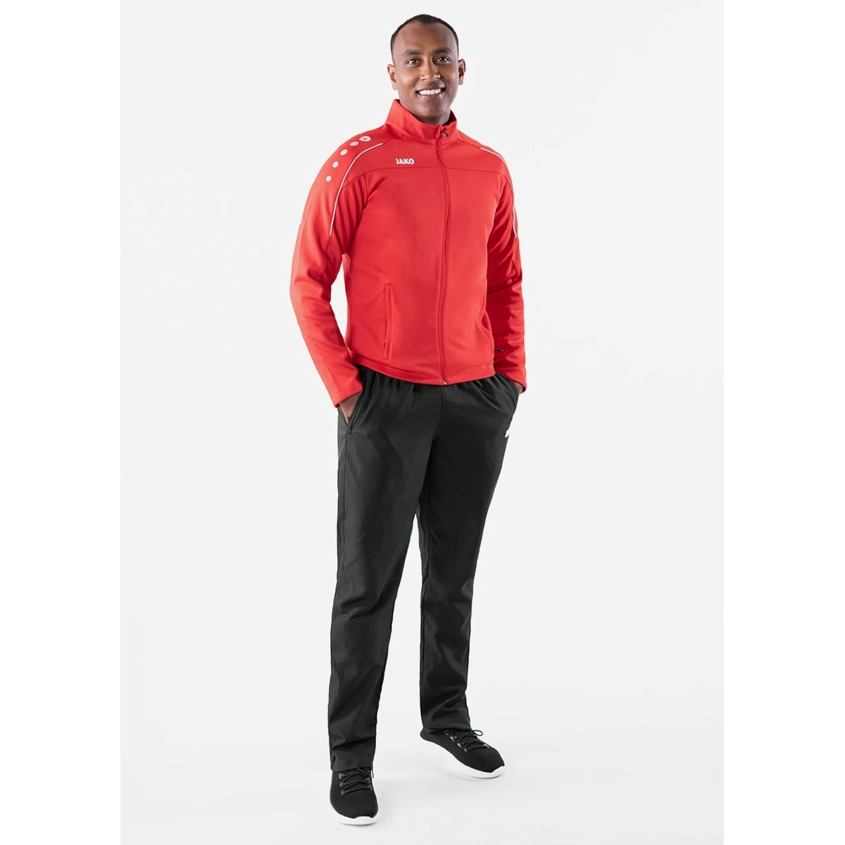 JAKO Trainingshose Classico Lang Schwarz Herren 5 JAKO Trainingshose Classico Lang Schwarz Herren – Bild 5