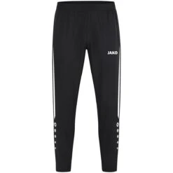 JAKO Sport-Freizeithose Power (Stretch-Micro-Twill) Lang Schwarz/weiss Herren