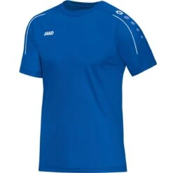 JAKO Sport-Tshirt Classico (100% Polyester-Jacquard) Royalblau Jungen