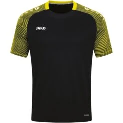 JAKO Sport-Tshirt Performance (modern, Atmungsaktiv, Schnelltrocknend) Schwarz/gelb Herren -Tennis Meister JAKO Tshirt Performance 6122 808 6 1200x1200 1