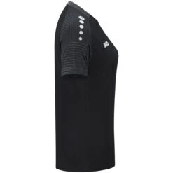 JAKO Sport-Shirt Performance (modern, Atmungsaktiv, Schnelltrocknend) Schwarz/anthrazitgrau Damen -Tennis Meister JAKO Tshirt Performance Damen 6122 804 9 1200x1200 1