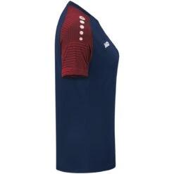 JAKO Sport-Shirt Performance (modern, Atmungsaktiv, Schnelltrocknend) Marineblau/rot Damen -Tennis Meister JAKO Tshirt Performance Damen 6122 909 9 1200x1200 1